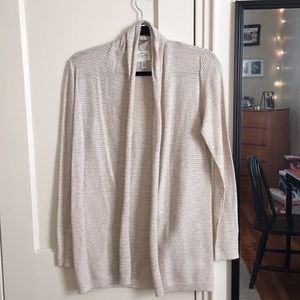 Beige Cardigan Sweater